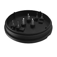 Amphenol Commercial Products FLB-P70-001 ຕົວເຊື່ອມ FLB Base, 3 ພາວເລີີຍ No Signal, Non-Vented