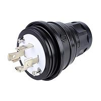 Molex 1301470082 ປຸກພາຍນອກ Watertite Extreme L16-30P 480V BLK PLUG WATERTITE
