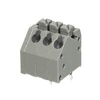 Same Sky (formerly CUI Devices) TBL002B-350-15GY-2GY ບລັອກຂໍ້ຕໍ່ຄົງທີ່ 15 ໂພນ, ບໍ່ມີສະກຣູ, 45, ຊ່ອງຫຼີ້ນ 3.50 ມມ, 24-18 (AWG)