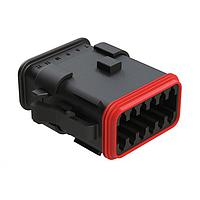 Amphenol SINE Systems AT06-12SB-SRBK 6-ທາງ 12 ພິນ Recept. ຕຳແໜ່ງກະແຈ B ກັບ Strn Rlf