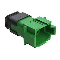 Amphenol SINE Systems AT04-08PC-SRGN ກ່ອງຕໍ່ລົດຍນຕະຫລາດ 8 ຂາ Recp Key PosC ມີ Strn Rlf