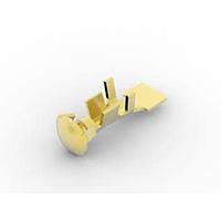 AMP Connectors - TE Connectivity 61165-1 ປຸ່ມຕິດຕໍ່ BUTTON CONTACT 20-16 AWG BR