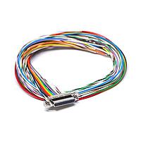 Glenair MWDM2L-31P-4K5-18S ຂໍ້ມູນ Micro-D D-Sub Connectors MICRO D PREWIRED CON 31CNT PIN #24AWG