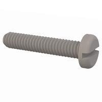 Essentra Components 010832P087 ພັນສລອດເດດ Pan Slotted Screw, #8-32 Thread, 7/8 Lg