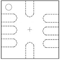 Semtech SC195ULTRT ຕົວຄວບຄຸມ DC-DC ປັ້ນລົງຊັ້ນສຽງພ້ອມ 0.5A INT, SYNC BUCK CONV