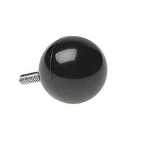 Davies Molding 0030-D ປຸ່ມຄວບຄຸມ & ປຸ່ມກົງວົງ Thermoset Ball Knobs