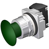 SIEMENS 52PP2A3A Push-Pull PP2,MTD,GRN MTL,1NO-1NC