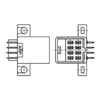AMP Connectors - TE Connectivity 172244-1 ສິເກນເຮດເດີ DLI 8POS CAP ASSY H TIN