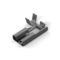 AMP Connectors - TE Connectivity 4-280050-2 ປະຕູຮັບ 250 FASTON,FLAG,REC.,16-20 AWG,TPBR