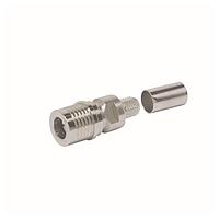 Amphenol Times Microwave Systems EZ-240-QM-X ຕົວເຊື່ອມ QMA-MALE (ປລັກ) ຕົວເຊື່ອມ CRIMP