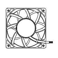 Sanyo Denki 9SX1212P1K001 ພັນລະຫັດ Axial Axial Fan, 120x120x38mm, 12VDC, Performance, Aluminum Frame, Ribless, Tach/PWM