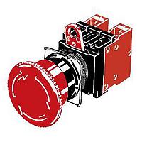 Omron Automation and Safety A22E-M ສະຫນັບສະຫນູນການຢຸດສະຫຼຸບຉົວະສະຫນາມ ESTOP OP UNIT 40mm P-L T-R