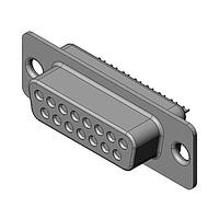JAE Electronics DAE-15SF-T-26BR ຕໍ່ຕໍ່ D-Sub - ຄວາມໜາແຮງມາດຕະຖານ