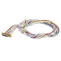 ITT Cannon MDM-25PH006B ຂໍ້ມູນ Micro-D D-Sub Connectors MICRO 25 M 36" RBW