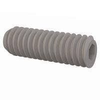 Essentra Components 010832T050 ຊຸດສະກຣູ Set Screw, ຫົວບ່ອງ Socket, ກະດູກ #8-32, ຄວາມຍາວ 1/2