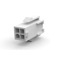 AMP Connectors - TE Connectivity 172330-1 ຮູງບ້ານຮັບສະຕິກເລັກ MINI CAP HSG 4P NAT