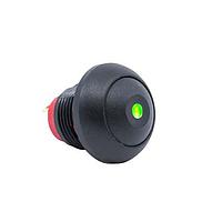 E-Switch RP8100B2M1CEBLKBLKGRN ກະບອກທີ່ມີການປິດຢ່າງມີຄຸນນະພາບ GOLD OVER SILVER THREADED BUSHING