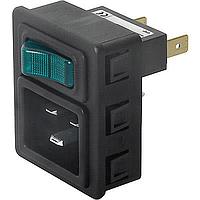 Schurter 6136.0137.0310 ການເຂົ້າ 16A/250VAC 50Hz ຕິດຕັ້ງບົດ PANEL