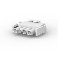 AMP Connectors - TE Connectivity 1586852-1 ກອງປະກອບປລັກ 04P UMNL PLUG HSG GW