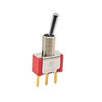 E-Switch 100SP1T1B1M2RE ສະຫນັບສະຫນູນ Toggle TOGGLE, SPDT, On-On, ຕິດຕັ້ງບົດບາດ Panel