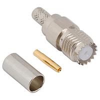 Amphenol RF 081-183-RFX ຕົວເຊື່ອມ MINI UHF S CRIMP JCK ສໍາລັບ RG-58, 50 OHM