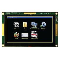 Future Designs, Inc. (FDI) uEZGUI-4088-43WQN-BA ມູດູນ LCD ກາຍຮູບ 4.3" PCAP Touch LCD GUI -Module