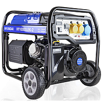 Hyundai HY10000LEK-2 Petrol Open Frame Generator Site (8kW / 10kVA)