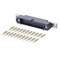 Harwin M80-5C12205MU ຊຸດຕໍ່ຕ່າງ 11+11PosM24-28AWGCableKitRearPanelMount