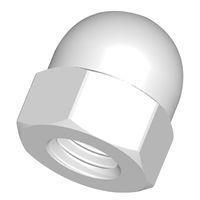 Essentra Components 0500632LCN ຝາລັອກ ພູດລັອກ, ການດື່ມ #6-32, ຄວາມສູງ .345