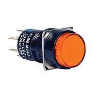 IDEC AL6H-M24-Y ສະຫຼຸບສະຫຼຸບມາດຕະຖານ 16mm ປຸ່ມກົດສະແດງແສງ