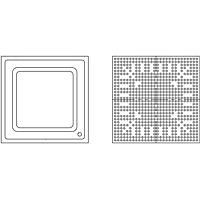 Texas Instruments TMS320DM8127SCYE0 DSPs DaVinciDigMediaProc 684-FCBGA 0 ຫາ 90