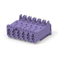 AMP Connectors - TE Connectivity 1-282006-2 ຮອດເດີແລະຮ້ອງສາຍໄຟ AMP MONO-SHAPE TAB CONN 6P. G