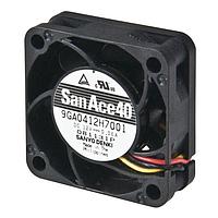 Sanyo Denki 9GA0405H6002 ພັງລົມ Axial DC Axial, 40x40x20mm, 5VDC, ປະສິດຕິພາບສູງ, ພະລັງງານຕ່ຳ