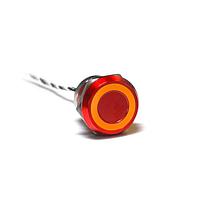 Bulgin MC25LORAM ສະຫນັບສະຫນູນສະຫນອງສະຕິກສະຕິກ Capacitive Touch Switches 25mm Norm Op Al Red Anodised Amb LED