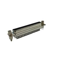 Adam Tech DA15-ST-1-BL-JS Plug 15P FEMALE STRAIGHT PCB W/ BRDLK/JCKSCRW