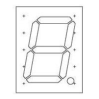 Lumex LDS-A3912RI ຈອງສະແດງຕົວເລກ ຈອງສະແດງ LED