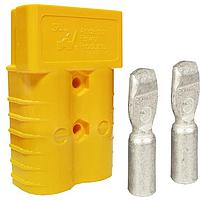 Anderson Power Products 6323G1 ຕົວເຊື່ອມ SB350 ເຫຼືອງ 2/0 AWG 2/0 AWG 350A CONT