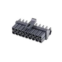 Molex 172952-1801 ຮາກຮອງ Receptacle Micro-Fit TPA Recept ສອງແຖວ 18 CKTS