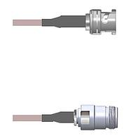 Amphenol Custom Cable Q-0K01V000R048i ສາຍສັນຍານ RF BNC-SP/N-SJ G316D 48I