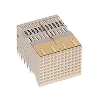 Amphenol FCI 10041744-302LF ຮັບສະຕິກ Metral, ຕົວເຊື່ອມຕໍ່ Backplane, ຮັບສະຕິກຊຸດ 1000, ສັນຍານມຸມຂວາ, 8 ແຖວ, ການກົດຢືນ, 96 ຕຳແໜ່ງ