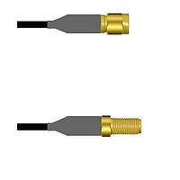 Amphenol Custom Cable Q-690720008060i ສາຍສັ້ນ RF SMA-SP/SMA-SJ RG58 60I