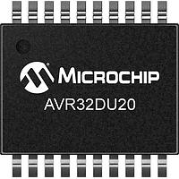 Microchip Technology AVR32DU20-I/SS ມາຄຣອຄຄອນໂຕເລີ 32KB, 4KB SRAM, 24MHz, USB, 10b ADC, 2xUART, SPI, TWI