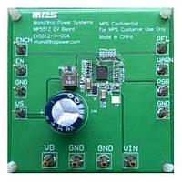 Monolithic Power Systems (MPS) EV5512-V-00A ບອດປະເມີນຄວບຄຸມແຮງໂດດ Hot Swap ສໍາລັບ MP5512