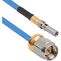 Amphenol SV Microwave MSLPSMA-085-MV67.3SMPS-180 ສາຍສັ້ນ RF SMA LowProfile M VITA 67.3 SMPS 18" Cable