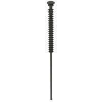 Essentra Components FMM-1 ອຸປະກອນຕິດຕັ້ງ ພັນຕ້າມມື ຮິເວດ ຫຼາຍຊັ້ນ, ສີດຳ