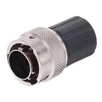 Amphenol SINE Systems RT06124PNHEC03R ປຸກຕໍ່, 4 ຕຳແໜ່ງ, ຜູ້ຊາຍ, ຂະໜາດປົກ 12, ຢາງຊິໂລໂຄນ ແລະ ຝາປິດສິ້ນດ້ວຍການປິດສາຍແບບລະດັບລົງ, ຂະໜາດ 14 - 24AWG