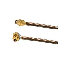 Johnson / Cinch Connectivity Solutions 415-0525-012 ການປະກອບສາຍ RF CABLE ASSY, SMPM STR FEMALE TO SMPM RA FEMALE, .086" SEMI-RIGID
