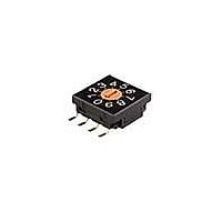 NKK Switches FR01KC10H ສະຫນັບສະຫນູນການສະຫນັບສະຫນູນ 10MM DECI 10P SHAFT COMPLEMENT CODED R/A