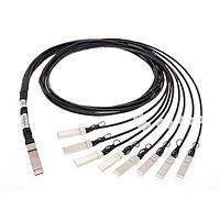 Molex 205856-3025 ເຄັບເຕີເນັດ Ethernet / ເຄັບເຄືອຂ່າຍ Networking QSFPDD-8zSFP 2.5M 28awg