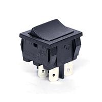 Bulgin H8650VBBB ສະລິດກະບອງຂະໜາດນ້ອຍ DPST Mini Rocker Switch